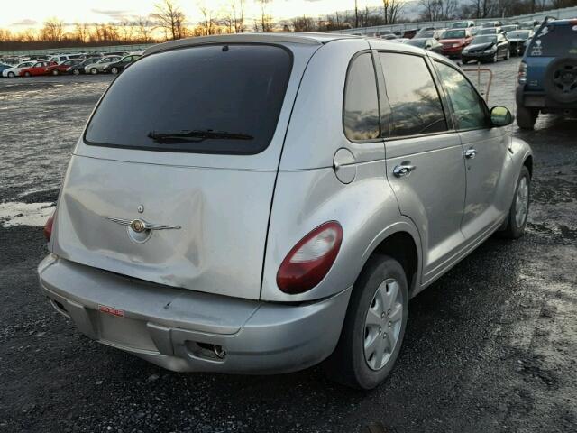 3A4FY48BX6T216279 - 2006 CHRYSLER PT CRUISER SILVER photo 4