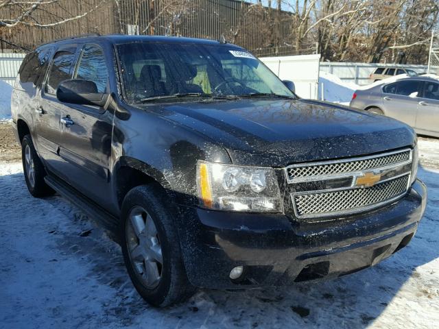 1GNSCJE09CR103679 - 2012 CHEVROLET SUBURBAN C BLACK photo 1