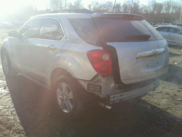 2GNFLCE34F6247096 - 2015 CHEVROLET EQUINOX LT SILVER photo 3