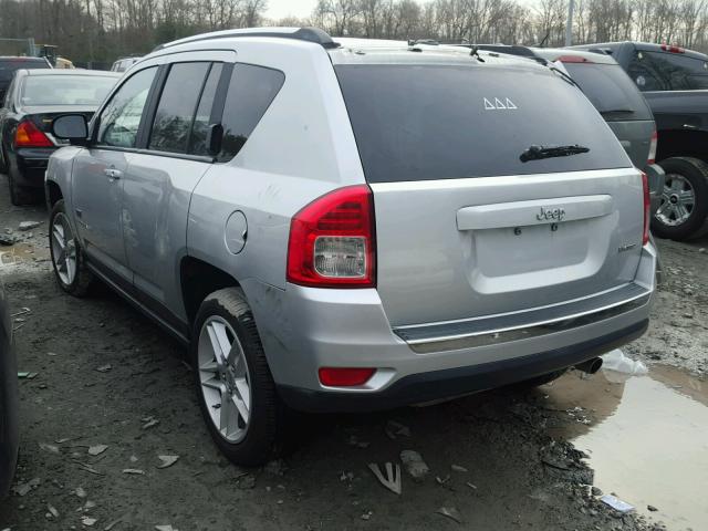 1J4NT5FB8BD182331 - 2011 JEEP COMPASS LI SILVER photo 3