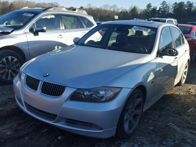 WBAVB33596KS33460 - 2006 BMW 330 I SILVER photo 2