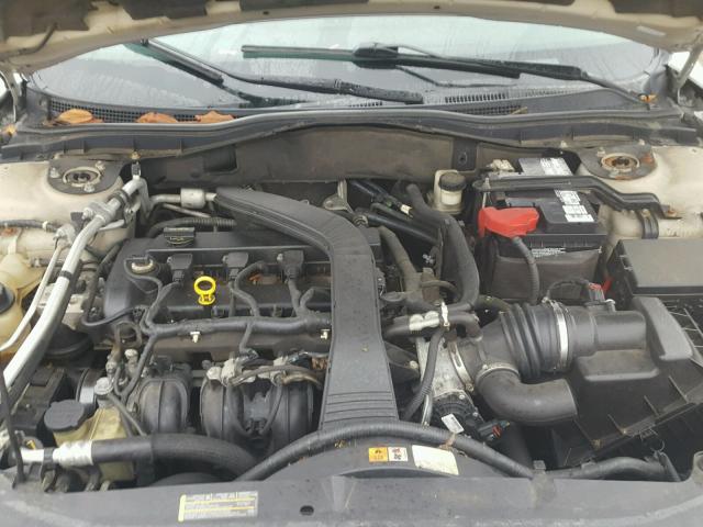 3FAHP07Z98R161855 - 2008 FORD FUSION SE SILVER photo 7