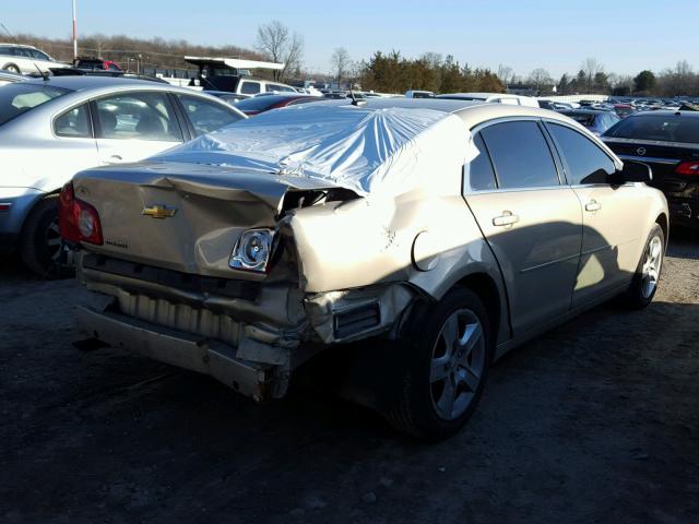 1G1ZA5E12BF190928 - 2011 CHEVROLET MALIBU LS TAN photo 4