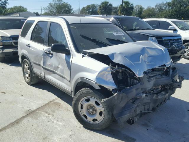 SHSRD685X6U401847 - 2006 HONDA CR-V LX SILVER photo 1