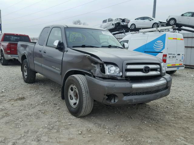 5TBRT34154S455134 - 2004 TOYOTA TUNDRA ACC GRAY photo 1