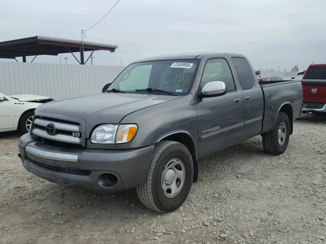 5TBRT34154S455134 - 2004 TOYOTA TUNDRA ACC GRAY photo 2