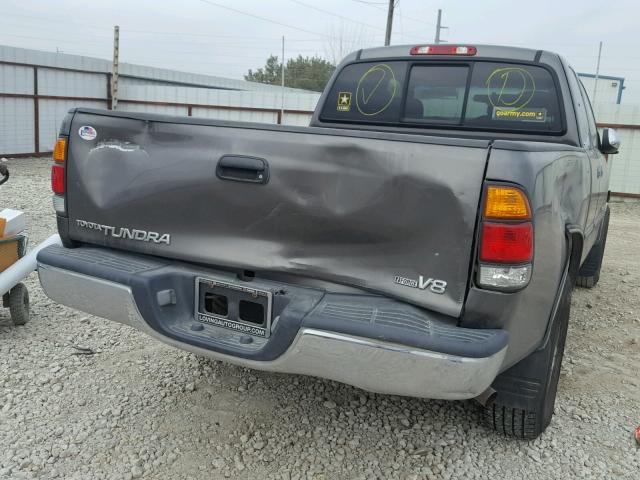 5TBRT34154S455134 - 2004 TOYOTA TUNDRA ACC GRAY photo 9