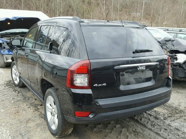 1C4NJDBB8ED538339 - 2014 JEEP COMPASS SP BLACK photo 3