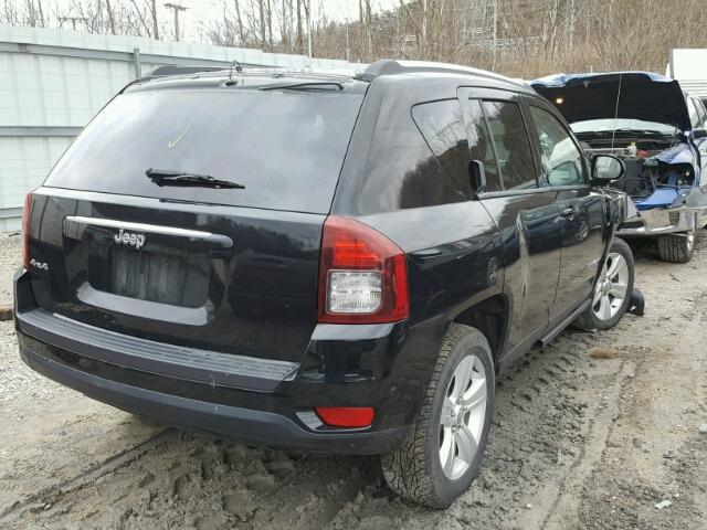 1C4NJDBB8ED538339 - 2014 JEEP COMPASS SP BLACK photo 4