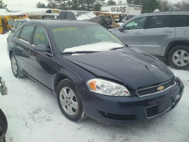 2G1WB58K081245011 - 2008 CHEVROLET IMPALA LS BLUE photo 1