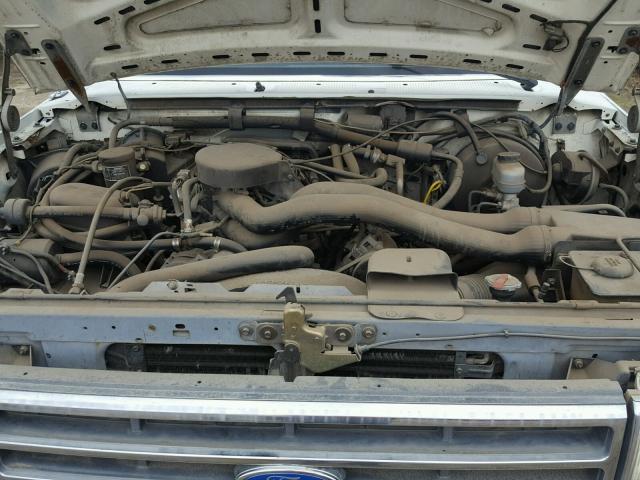 1FTHX25H2LKB16687 - 1990 FORD F250 WHITE photo 7