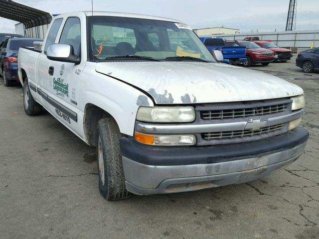 2GCEC19V911153578 - 2001 CHEVROLET SILVERADO WHITE photo 1