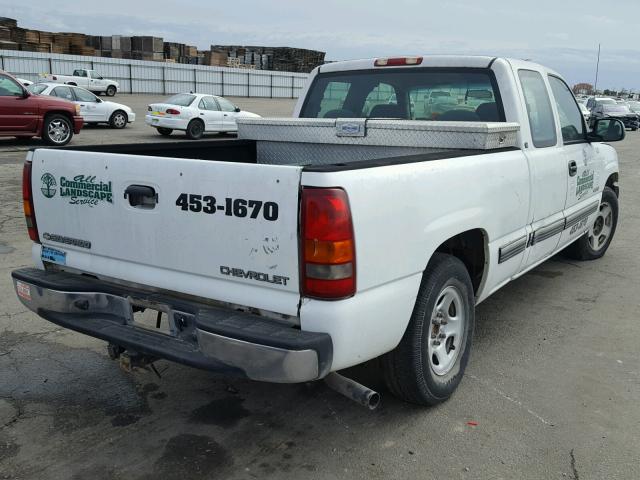 2GCEC19V911153578 - 2001 CHEVROLET SILVERADO WHITE photo 4