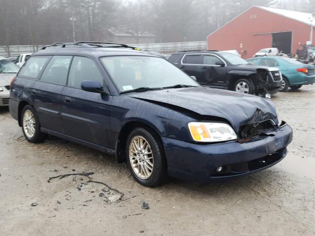 4S3BH635737304658 - 2003 SUBARU LEGACY L BLUE photo 1