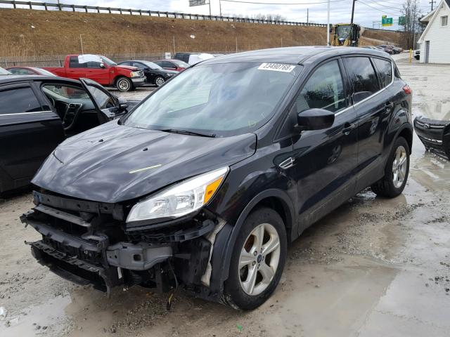 1FMCU9G92FUC33790 - 2015 FORD ESCAPE SE BLACK photo 2