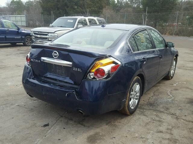 1N4AL2AP2AN406410 - 2010 NISSAN ALTIMA BAS BLUE photo 4