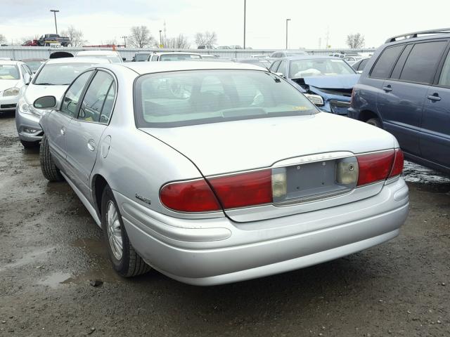 1G4HP54K824174560 - 2002 BUICK LESABRE CU SILVER photo 3