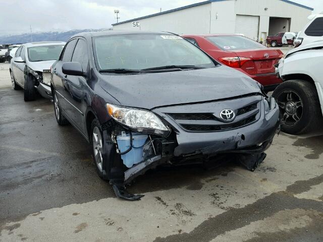 2T1BU4EE3BC563769 - 2011 TOYOTA COROLLA BA GRAY photo 1