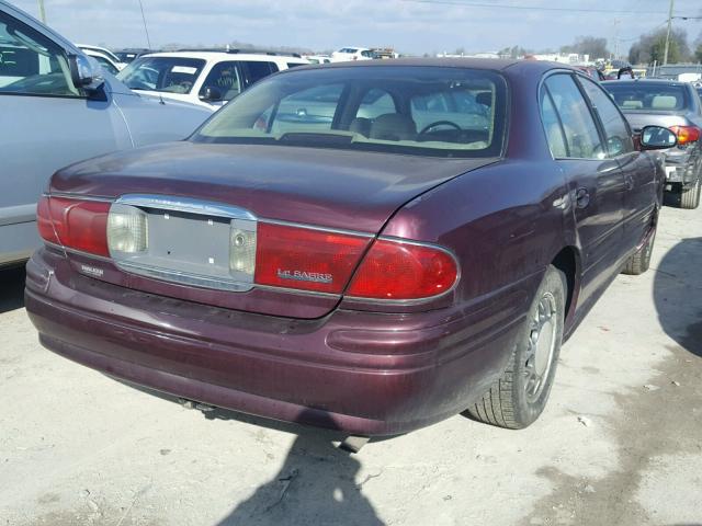 1G4HP52K74U145475 - 2004 BUICK LESABRE CU MAROON photo 4