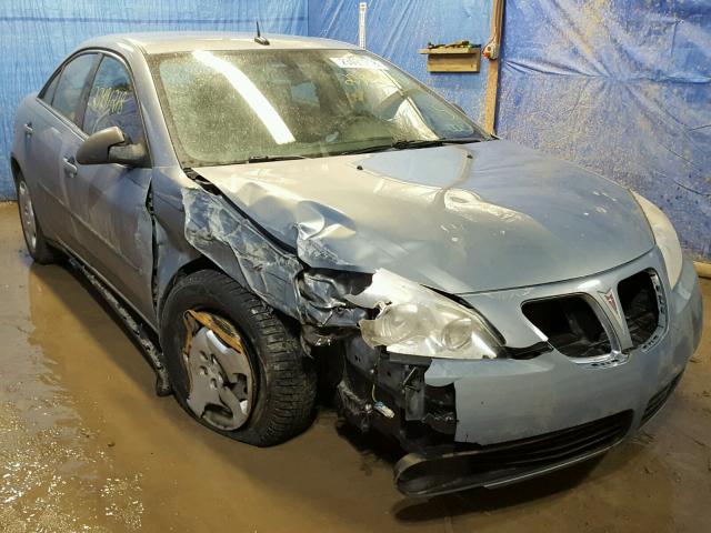 1G2ZF57B984215654 - 2008 PONTIAC G6 VALUE L SILVER photo 1