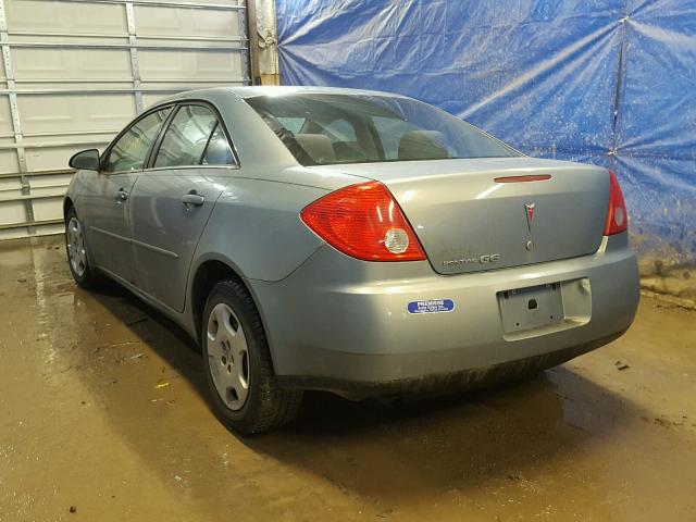 1G2ZF57B984215654 - 2008 PONTIAC G6 VALUE L SILVER photo 3