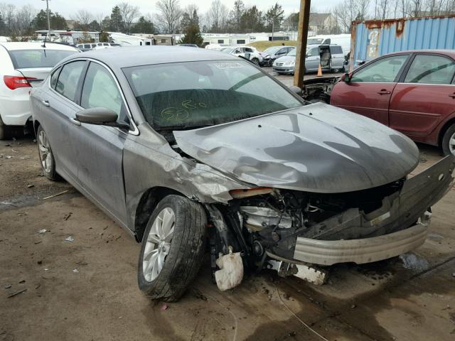 1C3CCCCB9FN534875 - 2015 CHRYSLER 200 C GRAY photo 1