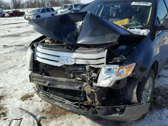 2FMDK39C08BA93618 - 2008 FORD EDGE LIMIT BLACK photo 9