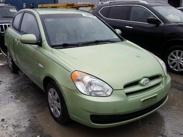 KMHCM3AC6AU156254 - 2010 HYUNDAI ACCENT BLU GREEN photo 1