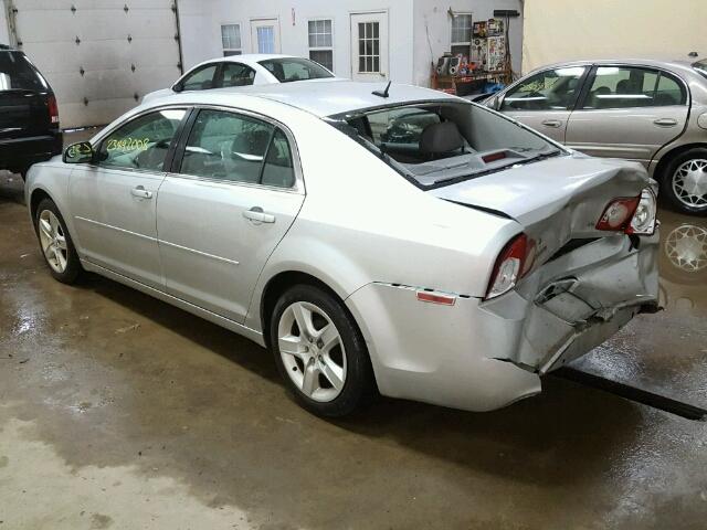 1G1ZG57B49F234359 - 2009 CHEVROLET MALIBU LS SILVER photo 3
