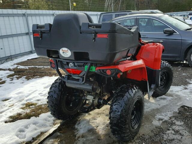 3JBLGAT25GJ003709 - 2016 CAN-AM OUTLANDER RED photo 4