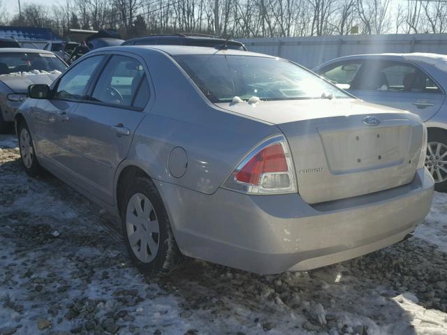 3FAHP06Z37R253317 - 2007 FORD FUSION S SILVER photo 3