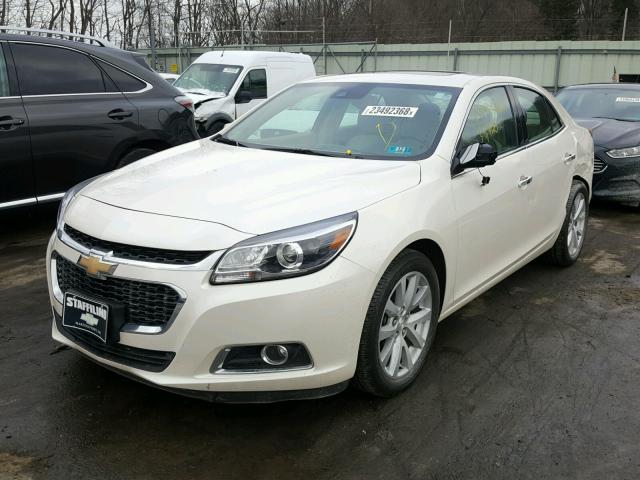 1G11H5SL5EF221737 - 2014 CHEVROLET MALIBU LTZ 白色 照片 2