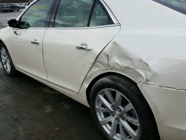 1G11H5SL5EF221737 - 2014 CHEVROLET MALIBU LTZ 白色 照片 9
