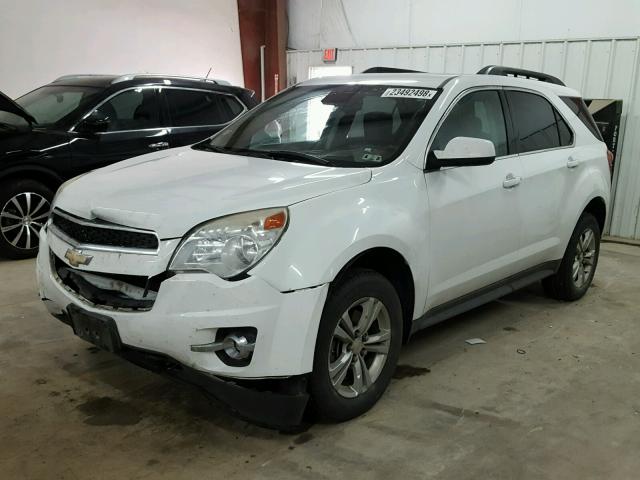 2GNALPEK0D6318686 - 2013 CHEVROLET EQUINOX LT WHITE photo 2