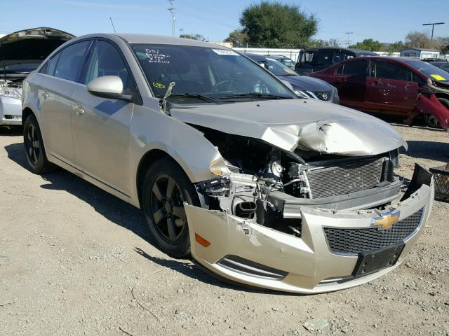 1G1PK5SB7E7169878 - 2014 CHEVROLET CRUZE LT SILVER photo 1