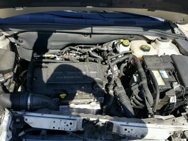 1G1PK5SB7E7169878 - 2014 CHEVROLET CRUZE LT SILVER photo 7