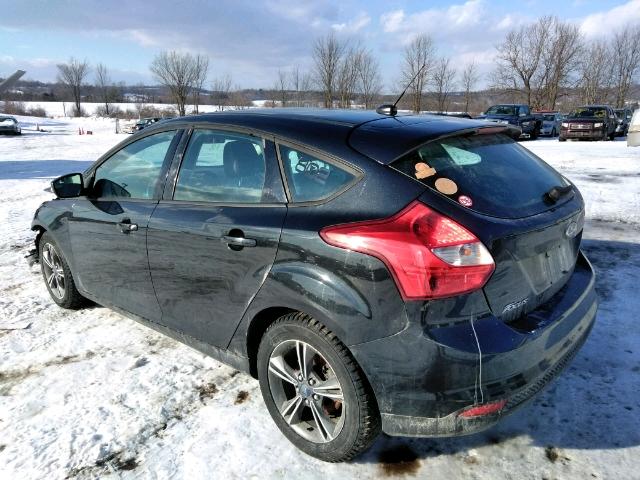 1FAHP3K2XCL171569 - 2012 FORD FOCUS SE BLACK photo 3