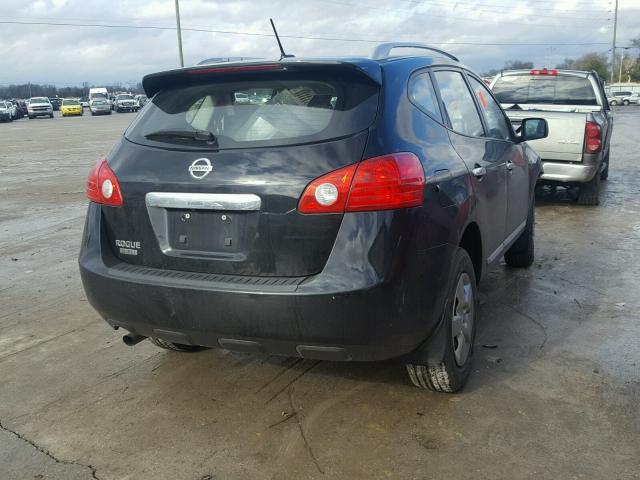 JN8AS5MT5EW613126 - 2014 NISSAN ROGUE SELE BLACK photo 4