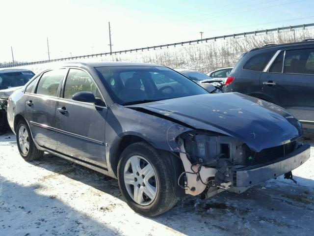 2G1WB58K789163519 - 2008 CHEVROLET IMPALA LS BLUE photo 1