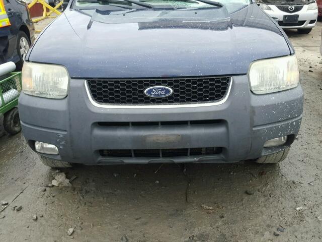 1FMYU93154DA06516 - 2004 FORD ESCAPE XLT BLUE photo 7