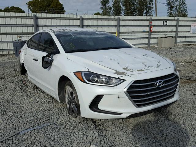 5NPD84LF1HH059137 - 2017 HYUNDAI ELANTRA SE WHITE photo 1