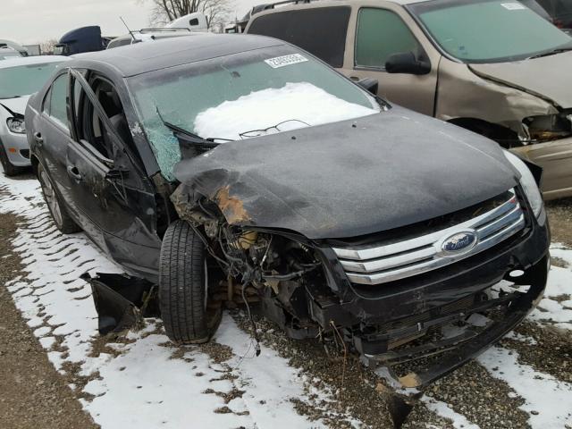 3FAHP07Z77R273536 - 2007 FORD FUSION SE BLACK photo 1