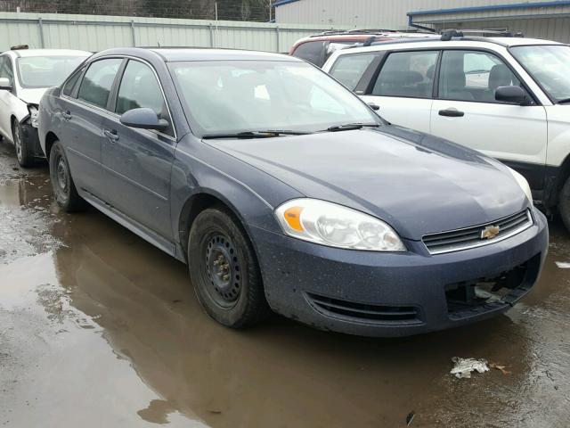 2G1WF5EK0B1255568 - 2011 CHEVROLET IMPALA LS BLUE photo 1