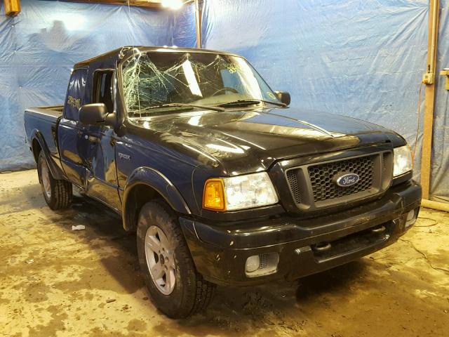 1FTZR45EX4PA12517 - 2004 FORD RANGER SUP BLACK photo 1