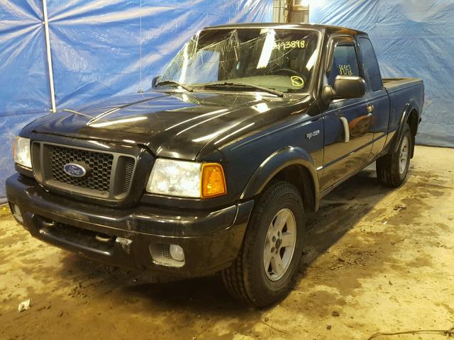 1FTZR45EX4PA12517 - 2004 FORD RANGER SUP BLACK photo 2