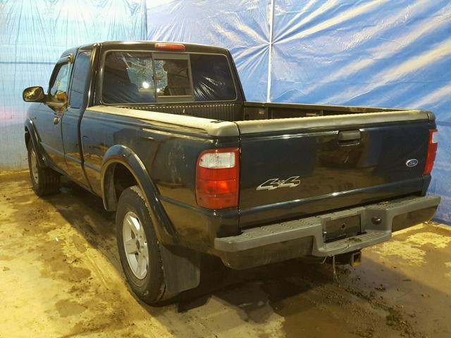 1FTZR45EX4PA12517 - 2004 FORD RANGER SUP BLACK photo 3