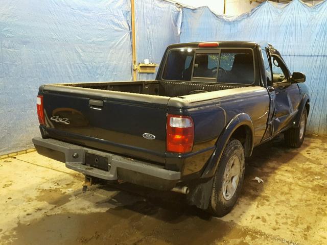 1FTZR45EX4PA12517 - 2004 FORD RANGER SUP BLACK photo 4