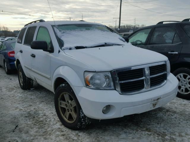 1D8HB48P19F708808 - 2009 DODGE DURANGO SL WHITE photo 1