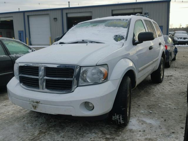 1D8HB48P19F708808 - 2009 DODGE DURANGO SL WHITE photo 2