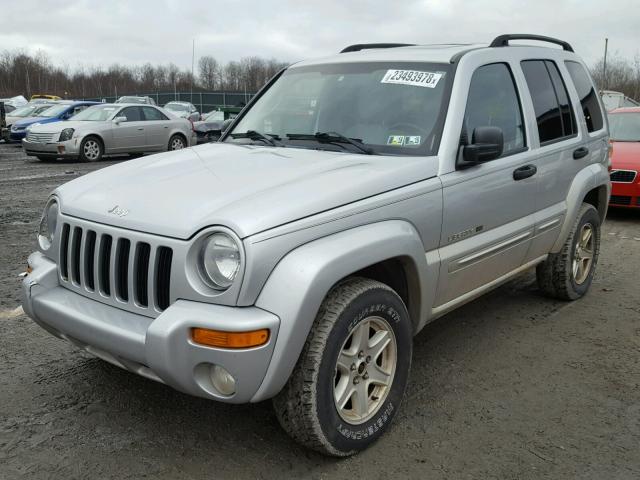 1J4GL58K83W656547 - 2003 JEEP LIBERTY LI SILVER photo 2